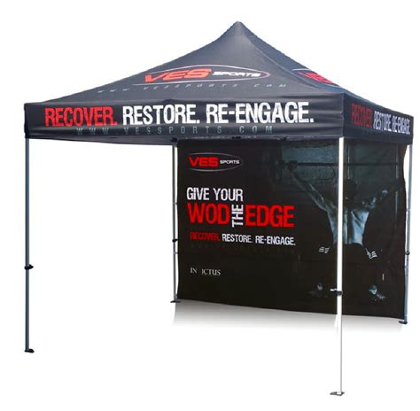 custom tent logo canopy marketing tent ezup popup inflatables company high quality