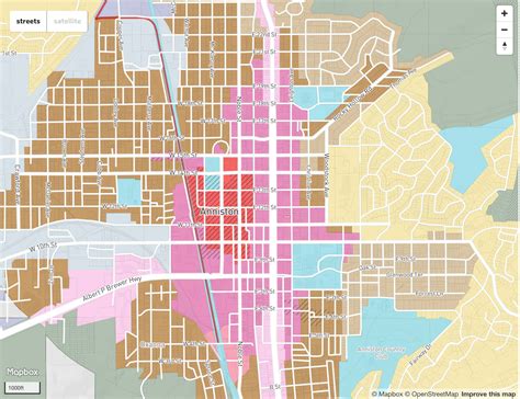 building  interactive zoning map planning