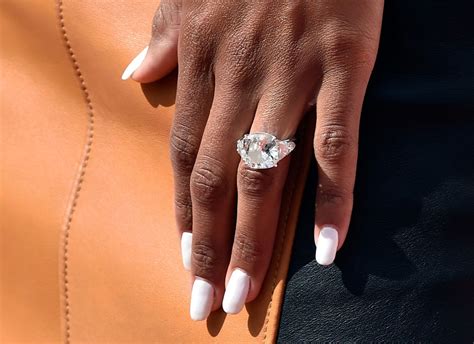 ciara s engagement ring here are photos of her 16 carat diamond from