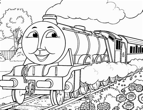 printable coloring pages trains
