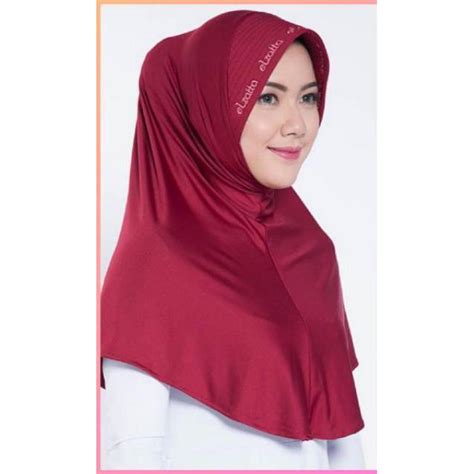 jual jilbab bergo elzatta zaria  rumana shopee indonesia