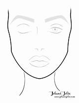 Face sketch template