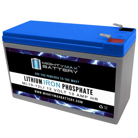 ah lithium replacement battery  ub mightymaxbattery