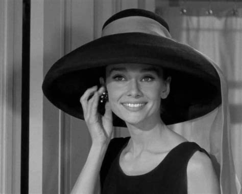 Audrey Hepburn Hat Photo Movie Still From 1961 Film Breakfast Etsy
