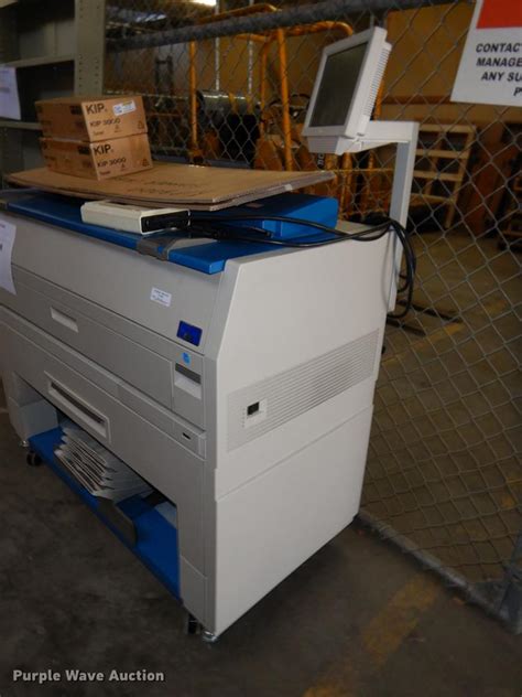 kip  printer  topeka ks item fm sold purple wave