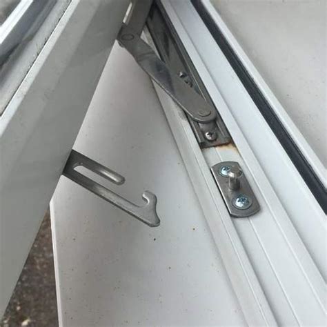 era stainless steel casement window restrictor stay mm  handed door superstore
