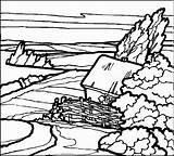 Landschaft Paysage Landschappen Malvorlagen Landschaften Kleurplaten Natur Coloriages Paysages Kleurplaat Paesaggi Mewarnai Lanskap Malvorlagen1001 Krajobraz Kolorowanka Krajobrazy Animierte Paesaggio Bergerak sketch template