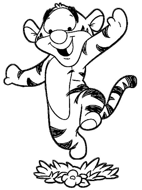 baby winnie  pooh tigger coloring pages barry morrises coloring pages