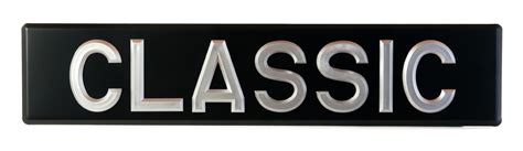 raised silver digits  black number plates classicplatesonlinecouk