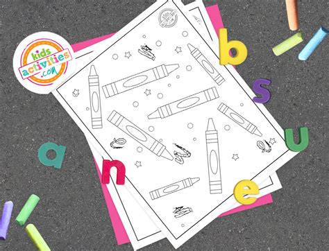 crayola coloring pages kids activities blog