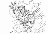 Coloring Pages Men Wolverine sketch template