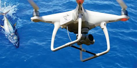 drone fishing bait dropper  dji drones suas news  business