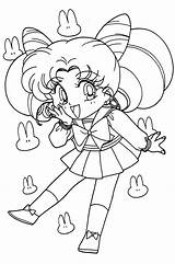 Sailor Chibiusa Colouring Tsukino Svg Jupiter Drawing Moo Childrencoloring Saylor Luna Dibujosonline Más sketch template