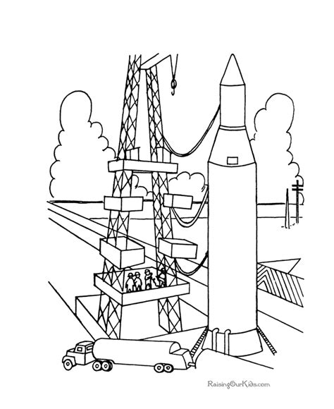 rocket coloring pages coloring home