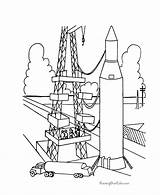 Coloring Pages Rocket Space Color Printable Kids Ship Template Print Popular Coloringhome Help sketch template