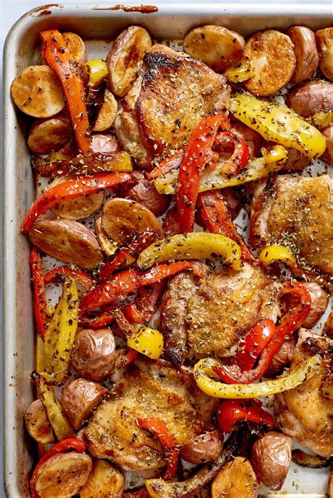 easy sheet pan chicken dinners kitchn