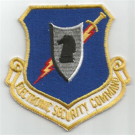 Usaf Air Force Electronic Security Command Military Patch