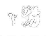 Whoville Hears Horton sketch template