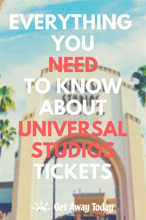 universal studios hollywood ticket discounts  info   today     details