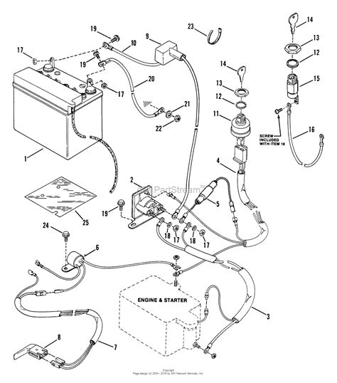 snapper    hp rear engine rider series  parts diagram  electrical systems