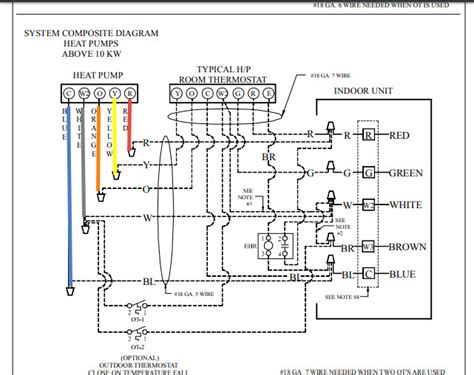 goodman heat strip wiring diagram