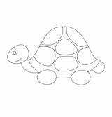 Desert Tortoise Coloring Pages Animals Totoise Color Animal Print Back sketch template