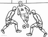 Football Coloring Player Pages Kids Colouring Soccer Printable Sports Sheets Players Sheet Cool2bkids Playing Favorite Messi Online Print Popular Subject sketch template
