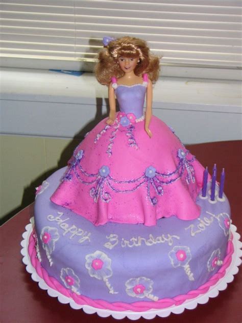 17 Best Images About Barbie Cakes For Anna On Pinterest Doll Cakes