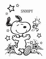 Coloring Pages Snoopy Printable Getcolorings Peanuts sketch template