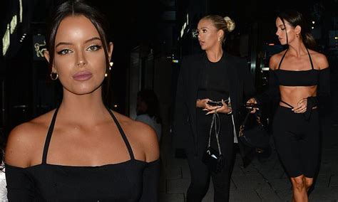 Love Island S Maura Higgins Looks Sensational For Night Out With Co