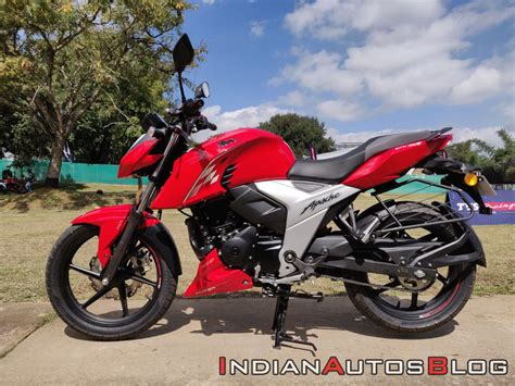 bs vi tvs apache rtr   bs vi tvs apache rtr   prices hiked  inr