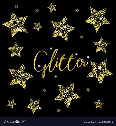 glitter template royalty  vector image vectorstock