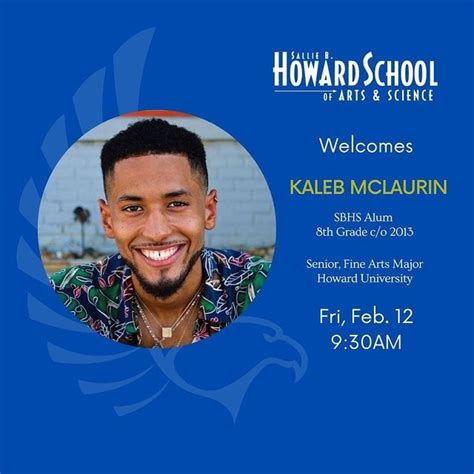 sbhs student kaleb mclaurin earns full arts scholarship