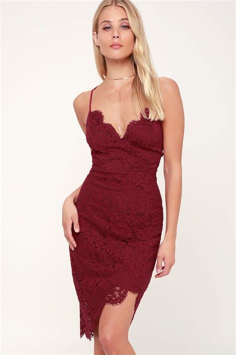 sexy burgundy lace dress lace bodycon dress navy dress lulus