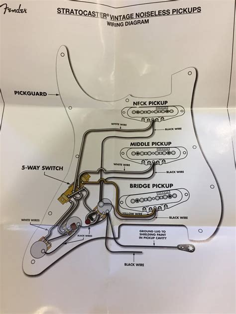 vintage noiseless pickups wiring diagram discrepancy rluthier