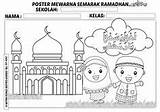 Coloring Colouring Pages Islam Kids Islamic Raya Hari Rukun Puasa Activities Malaysia Education Childhood Candid Color Freebies Pillars Ramadan Studies sketch template