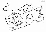 Coloring Mice sketch template