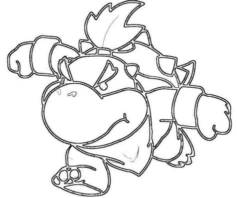 bowser jr colouring pages coloring pages star coloring pages super