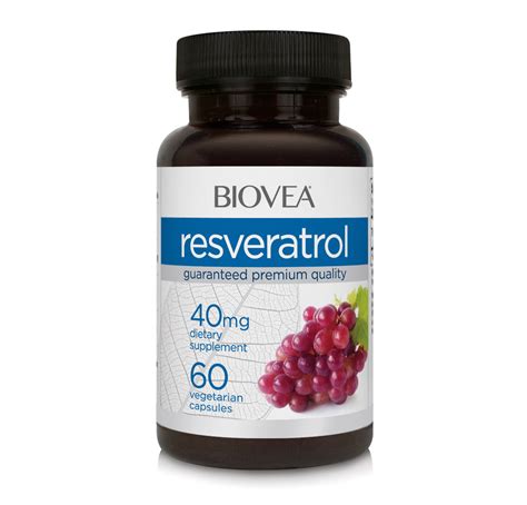 resveratrol mg  capsulas biovea