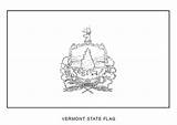 Vermont Flag Coloring State Printable Pages Categories sketch template