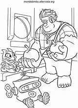 Ralph Wreck Coloring Pages Apples Two Printable Adults Kids sketch template