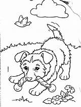Puppies Coloring Pages Print sketch template