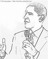 Obama Miracle Timeless Coloring sketch template