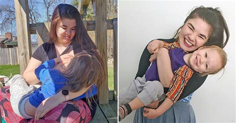 Mom Who Breastfeeds Her Sons Aged 5 And 2 Says She S Happy To