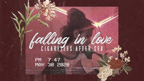 falling in love — cigarettes after sex cover