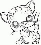 Coloring Pet Pages Shop Littlest Lps Petshop Cat Kids Book Color Horse Printable Simple Coloriage Colouring Little Popular Children Library sketch template