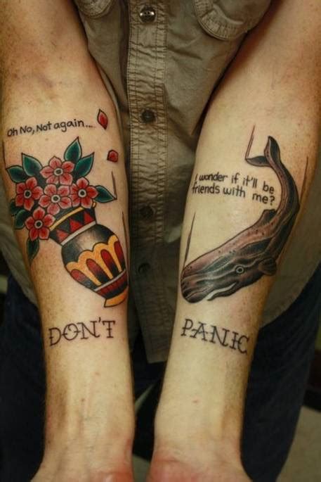 hitchhiker s guide tattoos boing boing