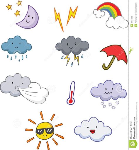 tecknade moln soek pa google wetter symbole wetter kindergarten wetter