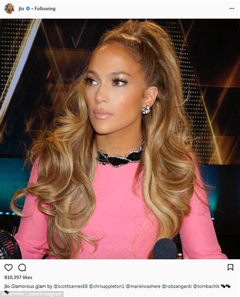 Jennifer Lopez Looks Wrinkle Free For World Of Dance Daily Mail Online