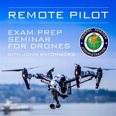 remote pilot exam prep seminar  drone flying unique photo